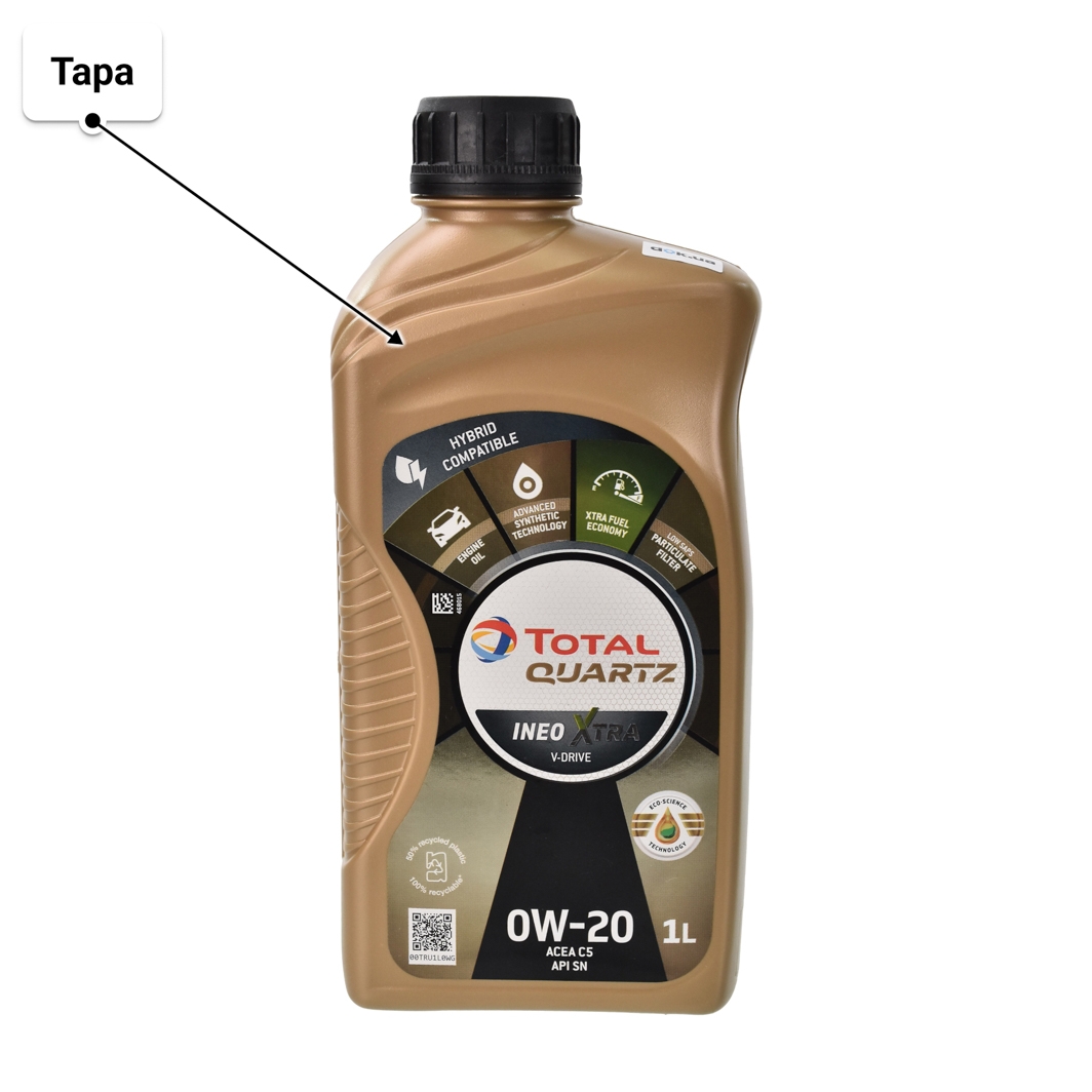 Масло Total Quartz Ineo Xtra V-Drive 0W-20 1 л