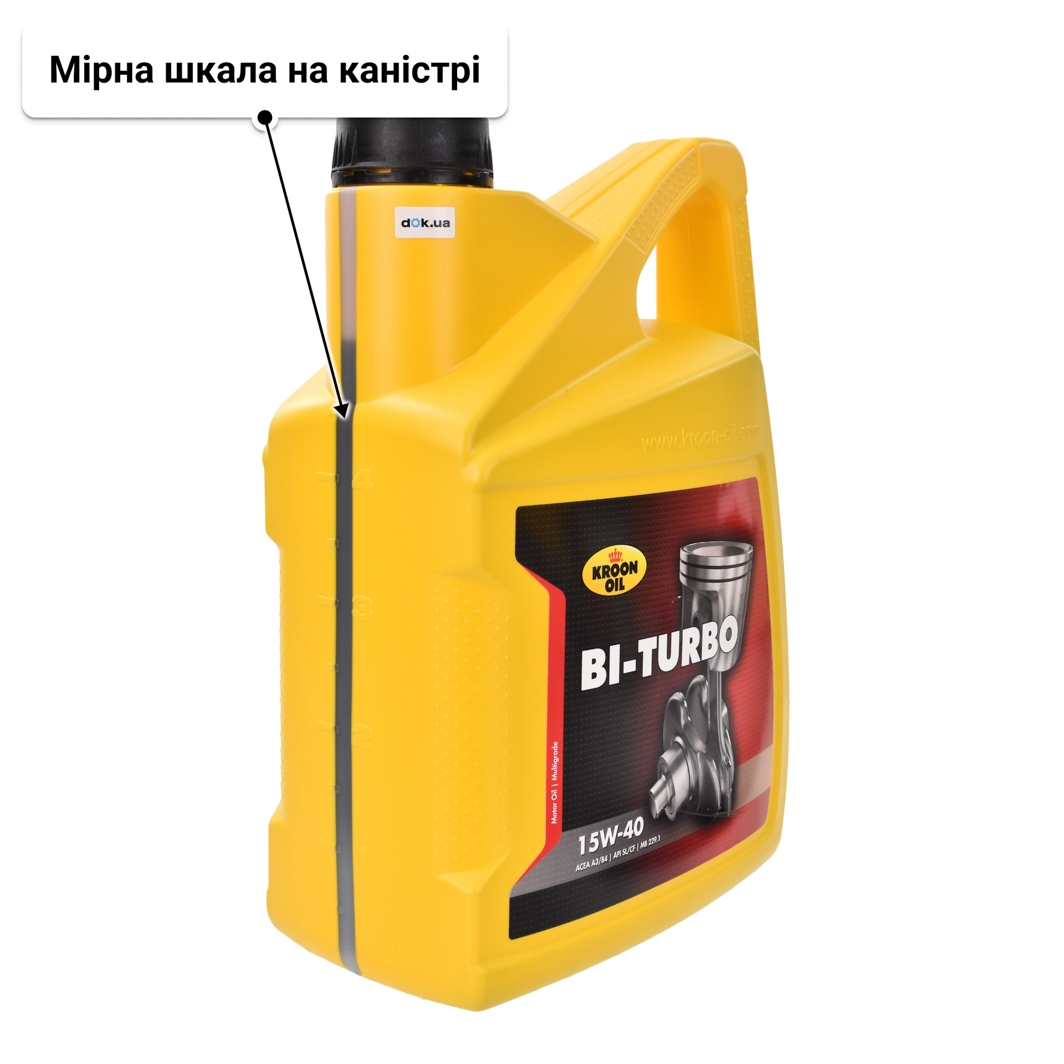 Олива Kroon Oil Bi-Turbo 15W-40 5 л