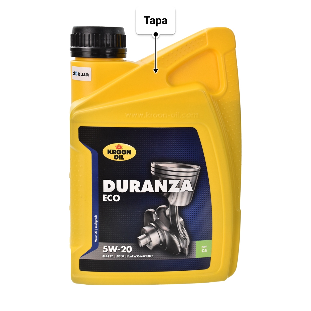 Олива Kroon Oil Duranza ECO 5W-20 1 л