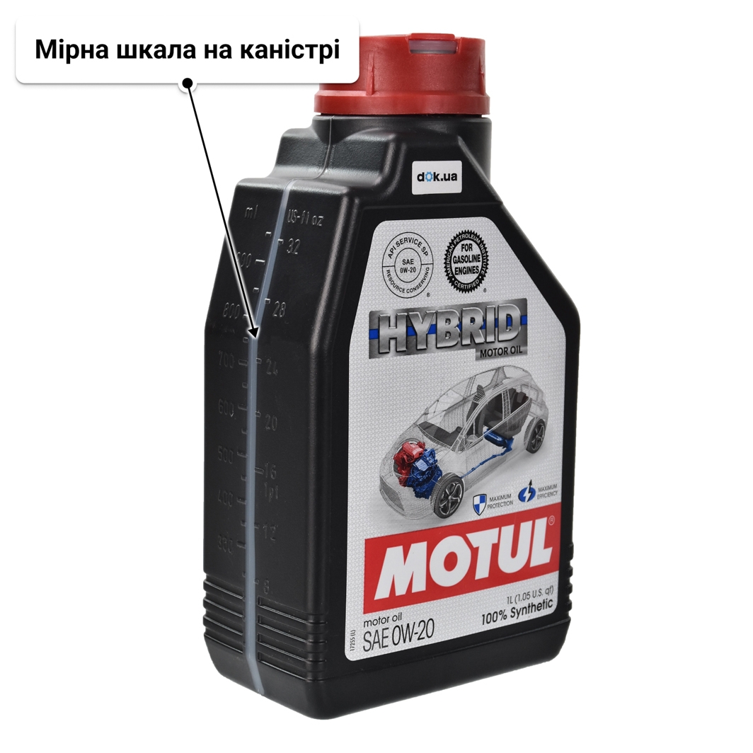 Олива Motul Hybrid 0W-20 1 л