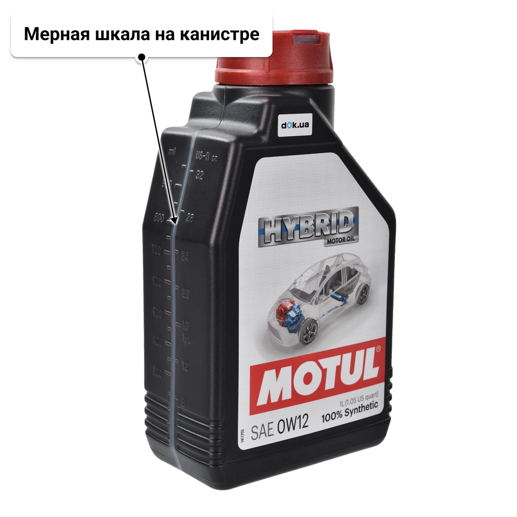 Масло Motul Hybrid 0W-12 1 л