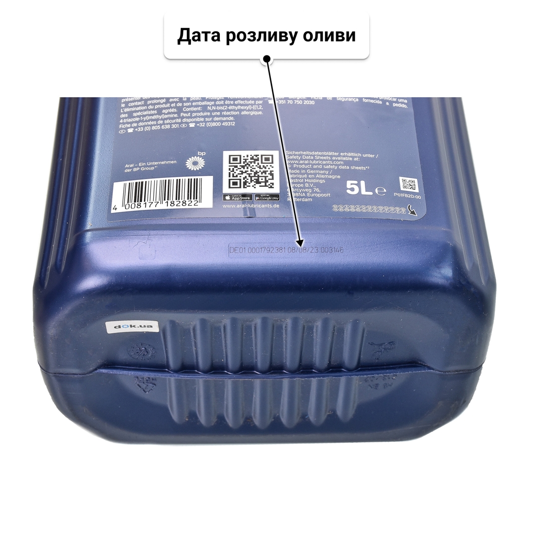 Олива Aral BlueTronic II 10W-40 5 л