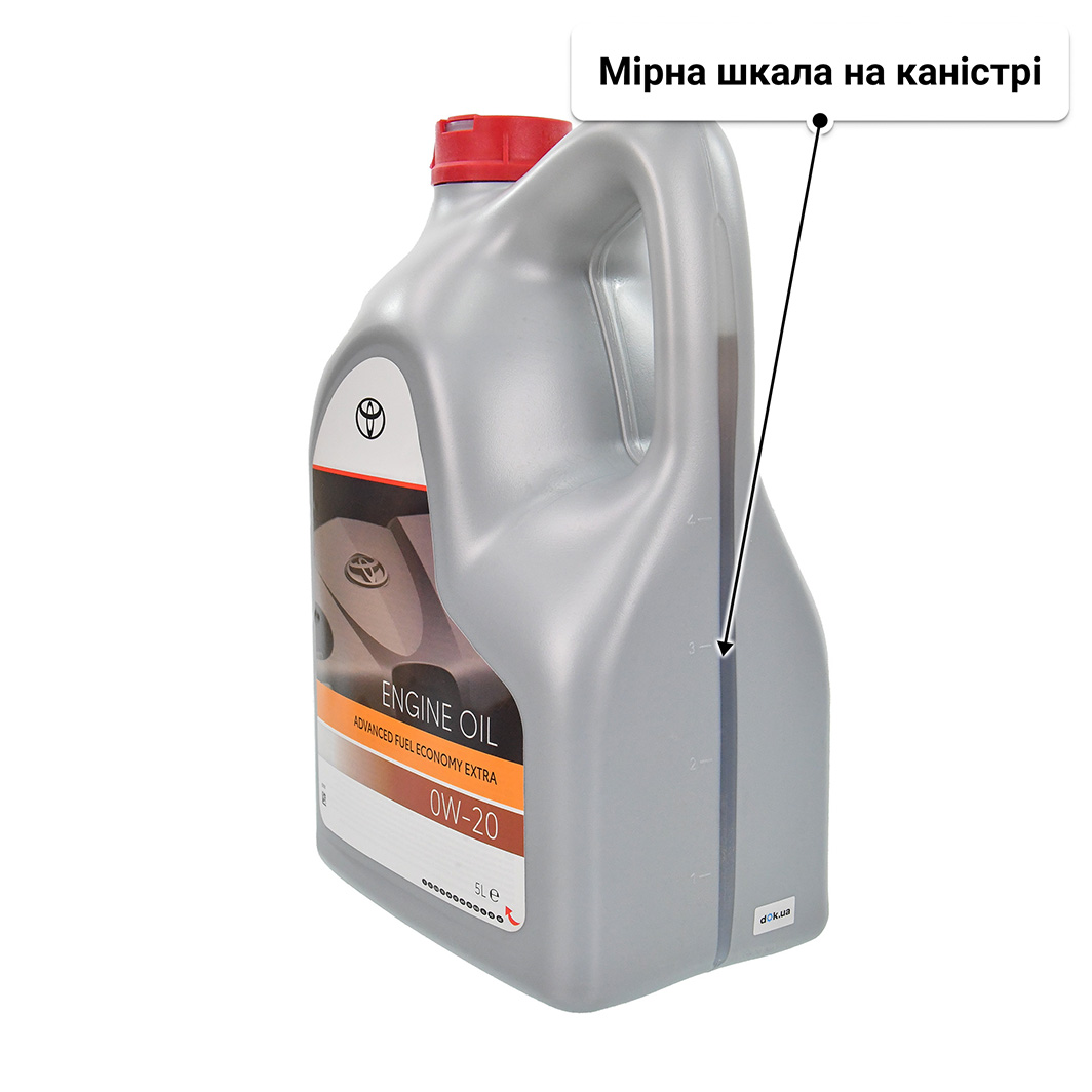 Олива Toyota Advanced FueI Economy Extra 0W-20 5 л