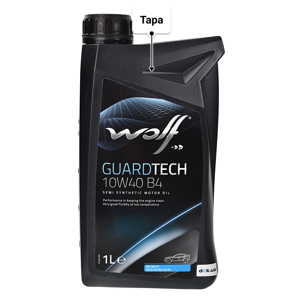 Олива Wolf Guardtech B4 10W-40 1 л