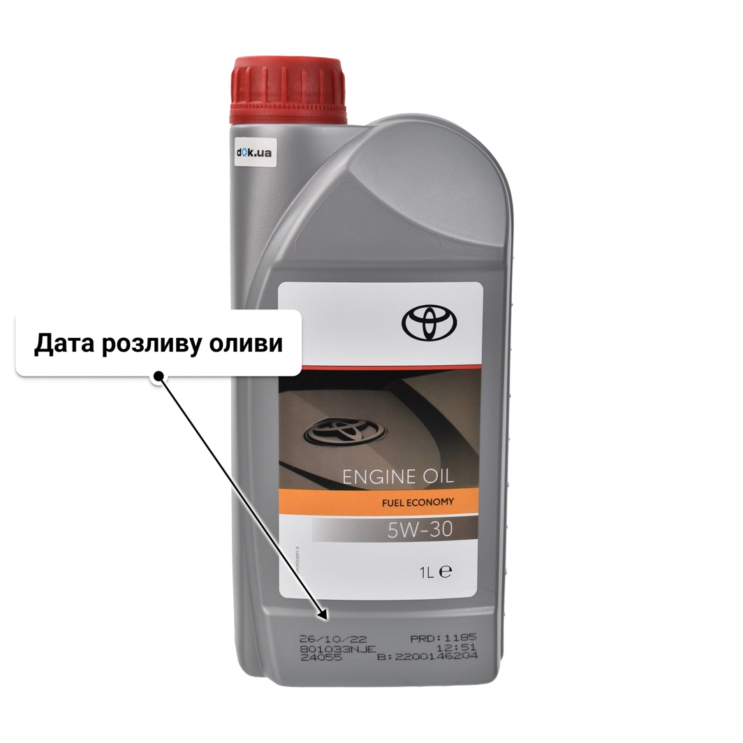 Олива Toyota Fuel Economy 5W-30 для Toyota Corona 1 л