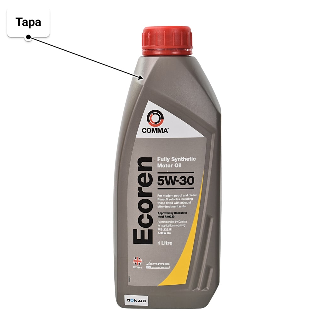 Масло Comma Ecoren 5W-30 1 л