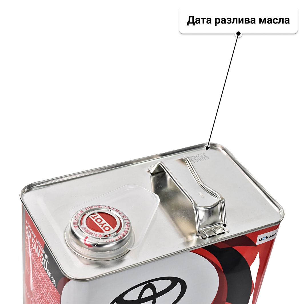 Масло Toyota SP/GF-6A 5W-30 4 л