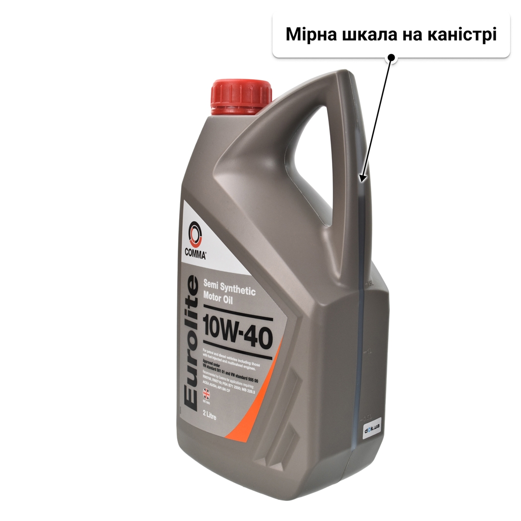 Олива Comma Eurolite 10W-40 2 л