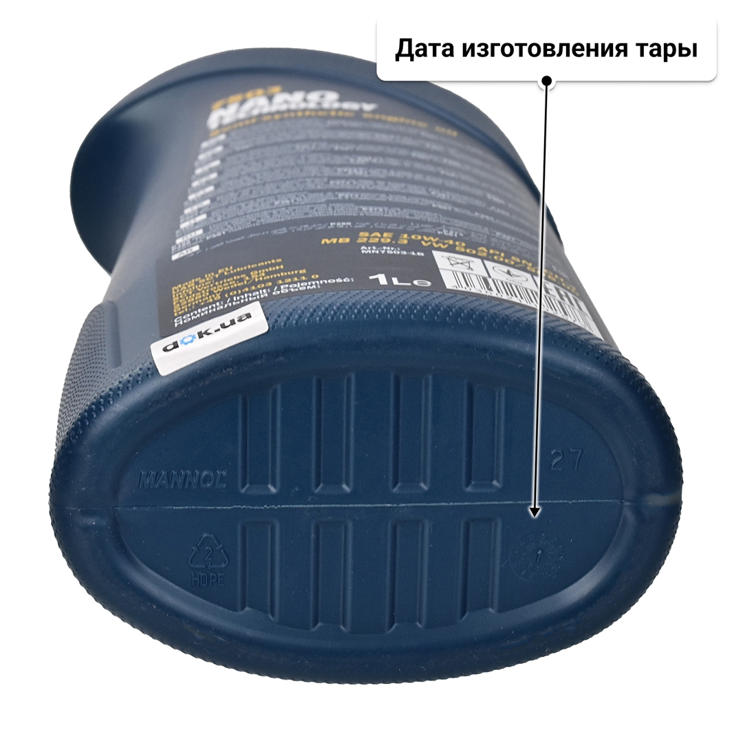 Масло Mannol Nano Technology 10W-40 1 л