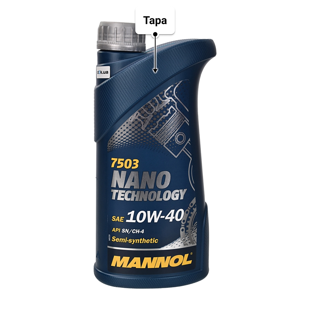Масло Mannol Nano Technology 10W-40 1 л