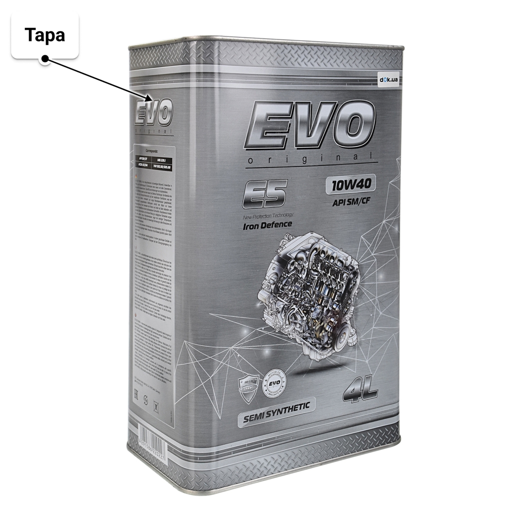 Масло EVO E5 10W-40 4 л