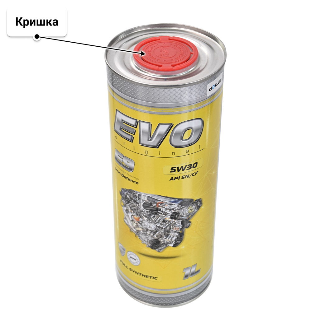 Олива EVO E9 5W-30 для SsangYong Korando 1 л