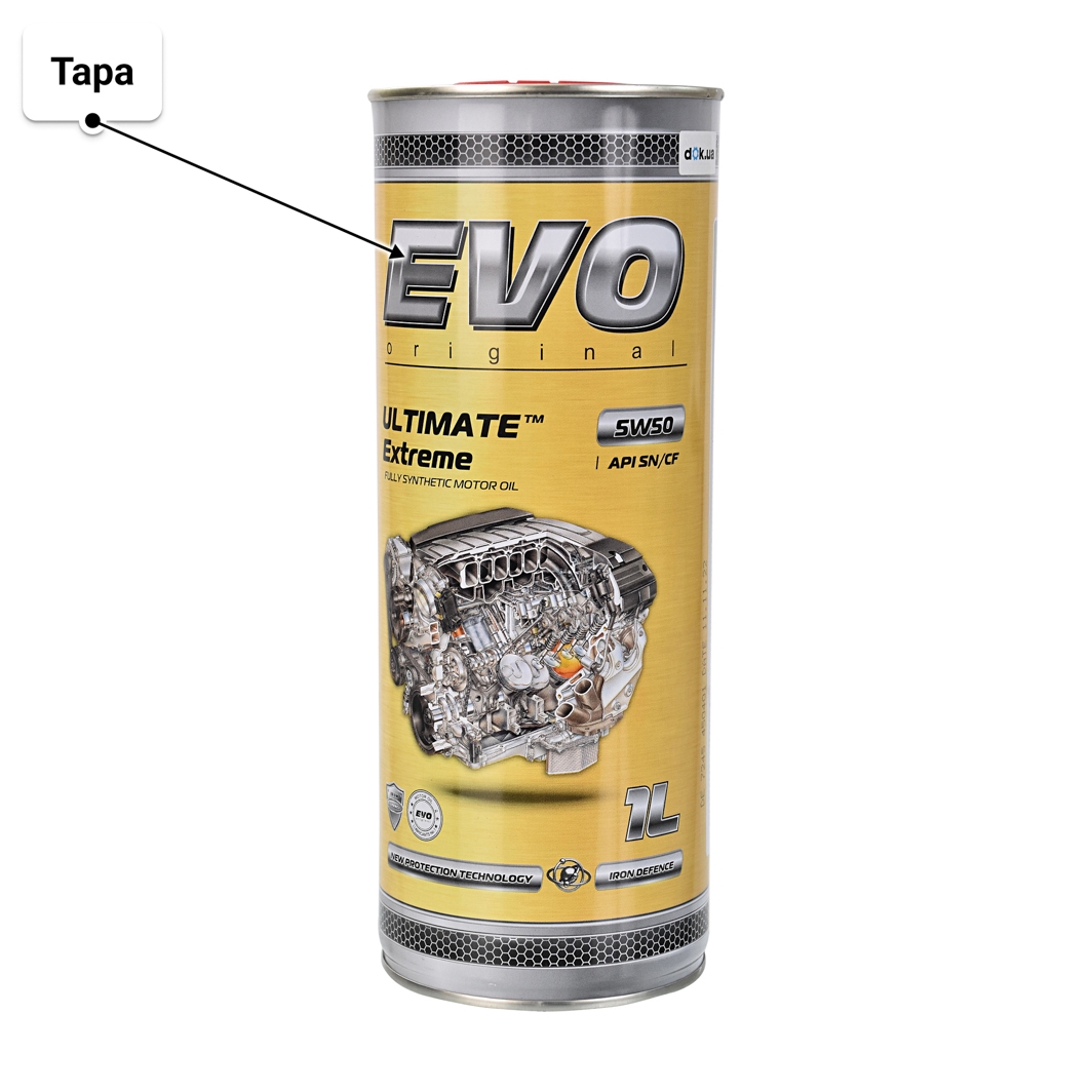 Масло EVO Ultimate Extreme 5W-50 1 л