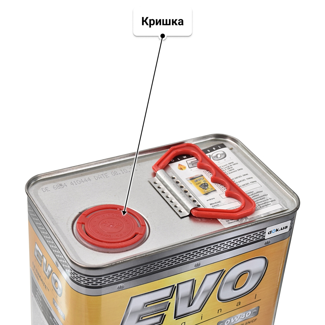 Олива EVO Ultimate Iconic 0W-40 4 л