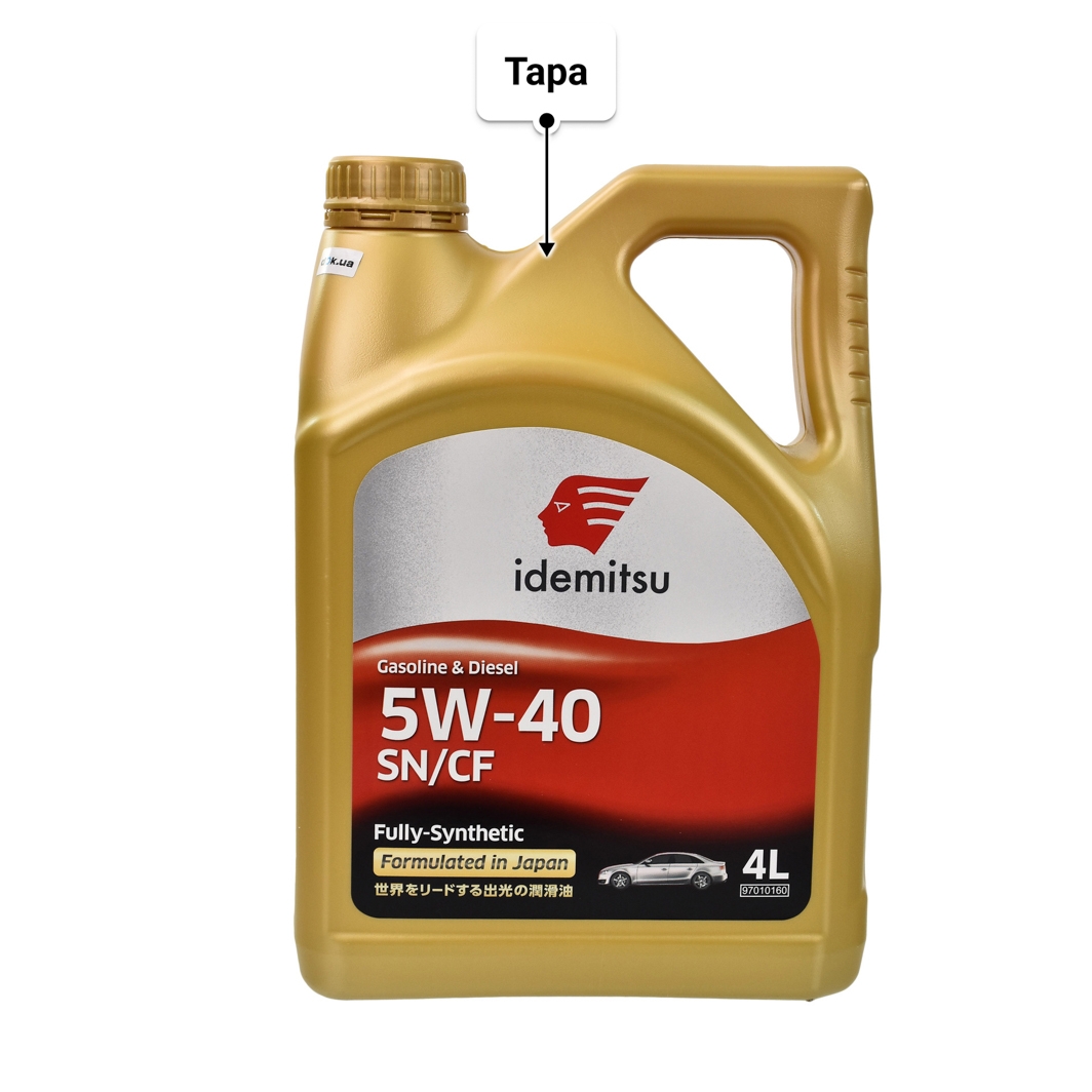 Масло Idemitsu Engine Oil 5W-40 4 л