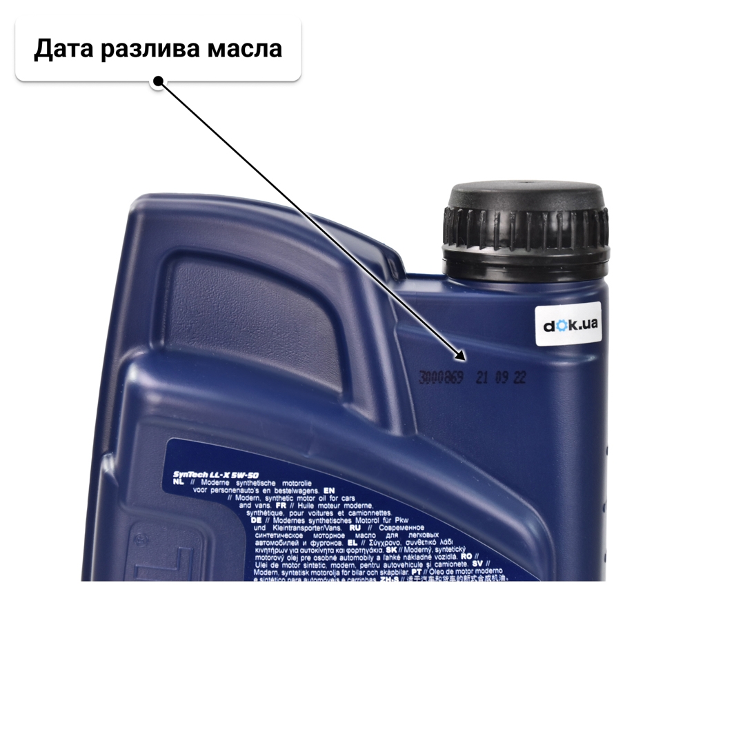 Масло VatOil SynTech LL-X 5W-50 1 л