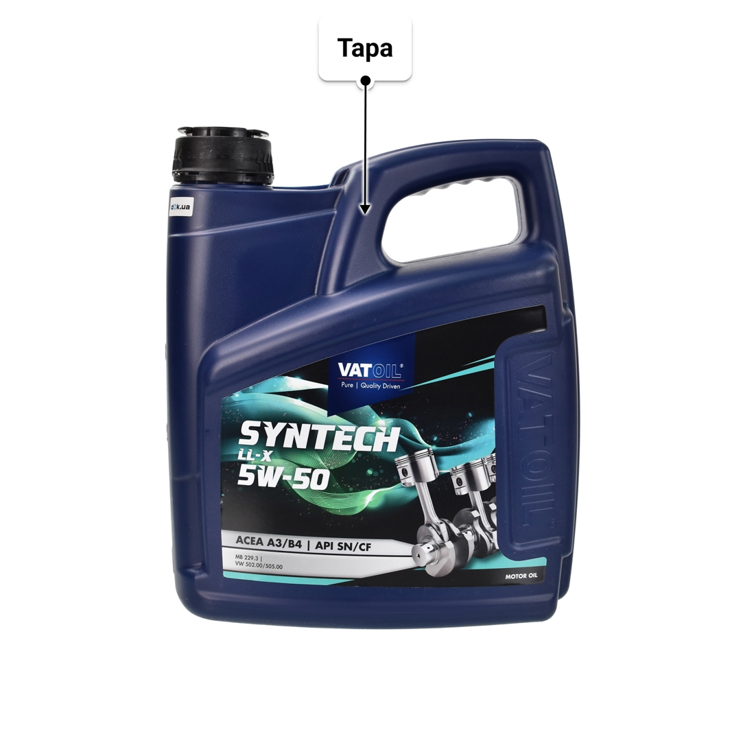 Масло VatOil SynTech LL-X 5W-50 4 л