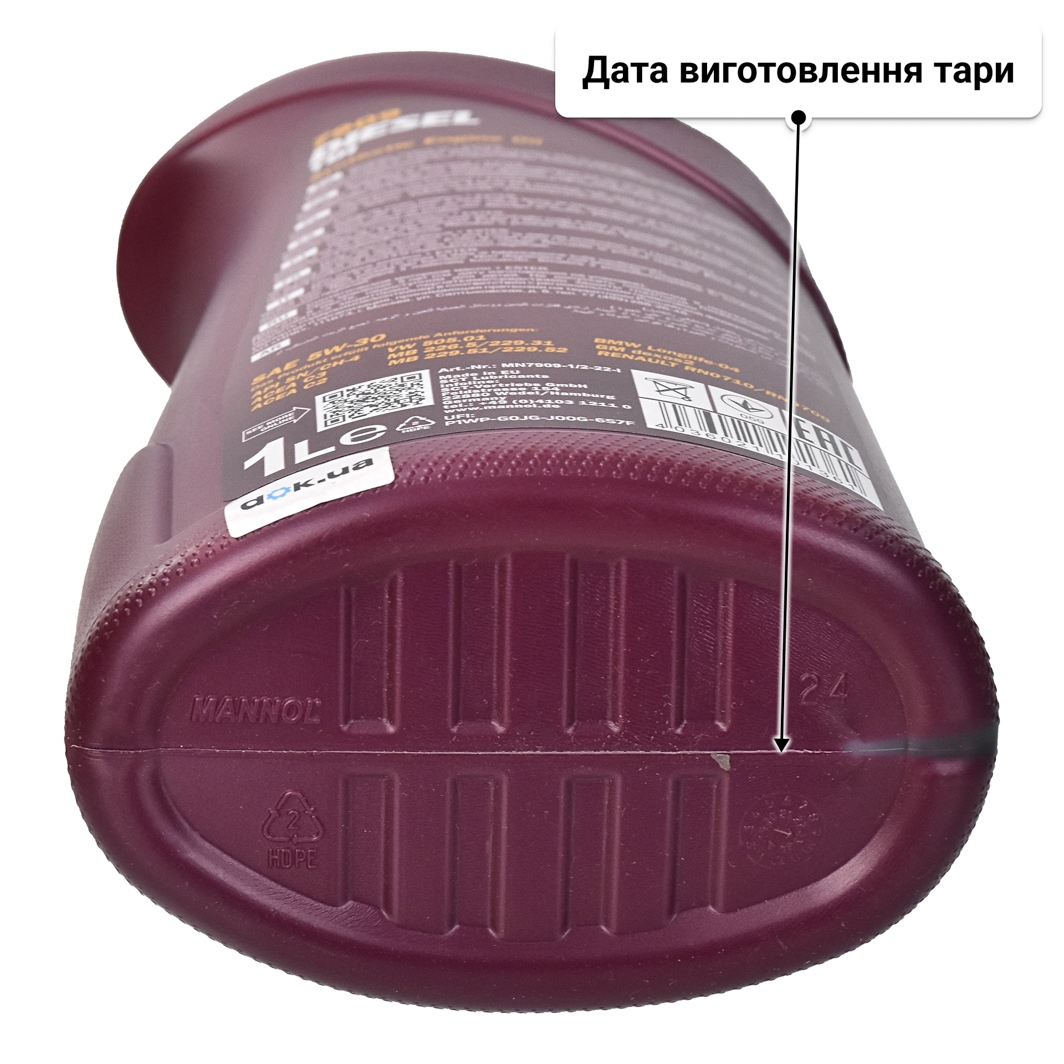 Олива Mannol Diesel TDI 5W-30 1 л