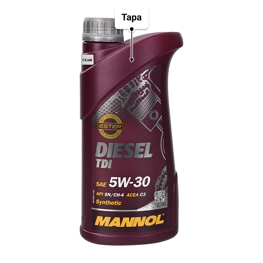 Олива Mannol Diesel TDI 5W-30 1 л