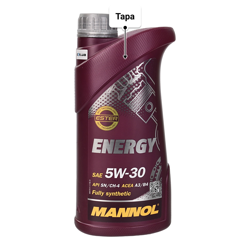 Олива Mannol Energy 5W-30 1 л