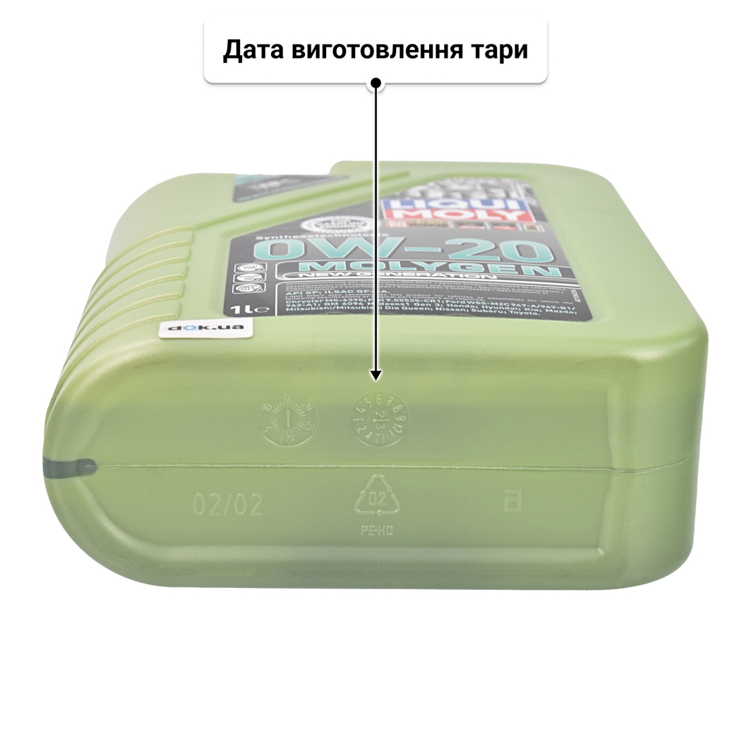 Олива Liqui Moly Molygen New Generation 0W-20 1 л