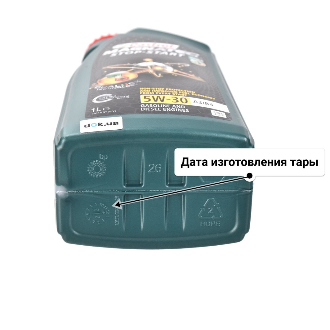 Масло Castrol Magnatec A3/B4 5W-30 для Honda S2000 1 л