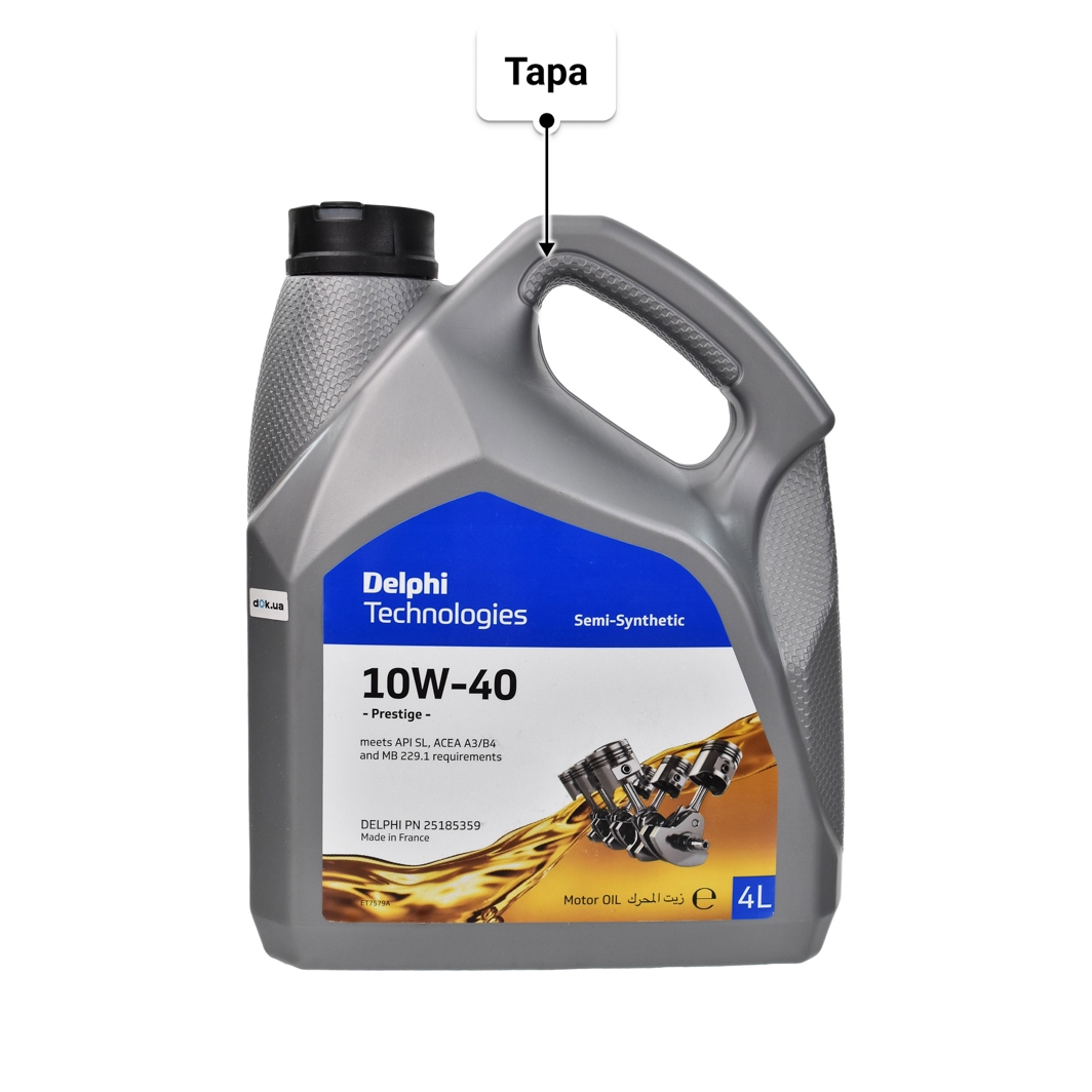 Delphi Prestige 10W-40 (4 л) моторное масло 4 л