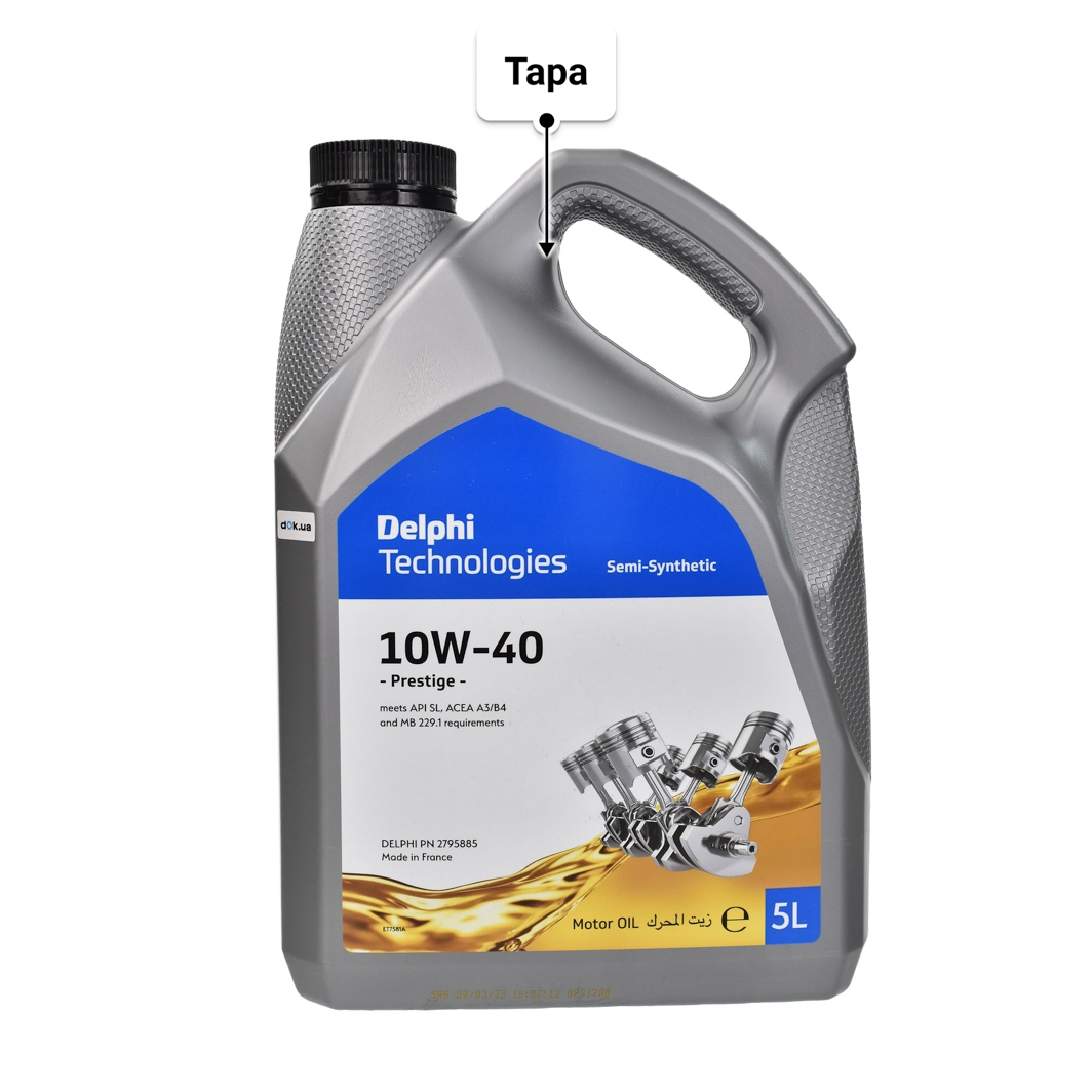 Олива Delphi Prestige 10W-40 для Bentley Brooklands 5 л