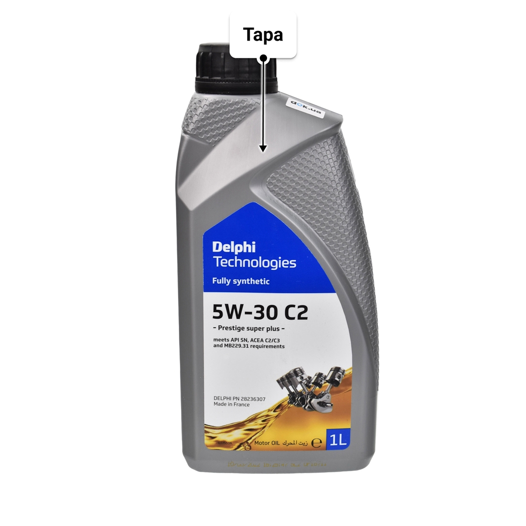 Масло Delphi Prestige Super Plus C2 5W-30 1 л