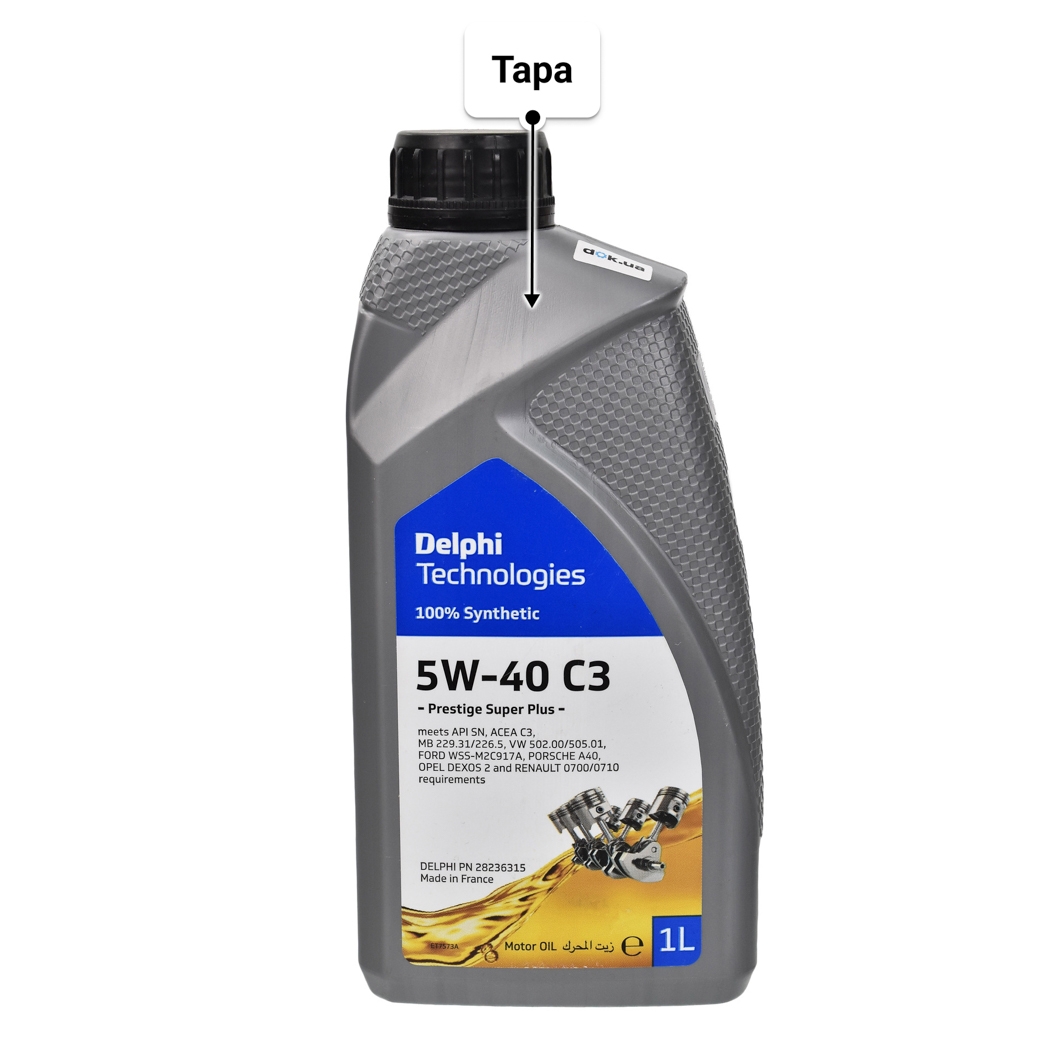 Масло Delphi Prestige Super Plus C3 5W-40 1 л