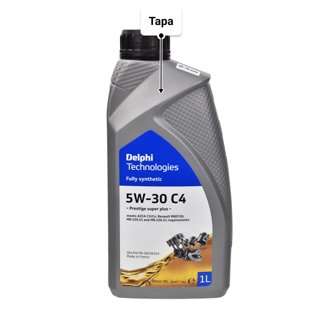 Масло Delphi Prestige Super Plus C4 5W-30 1 л