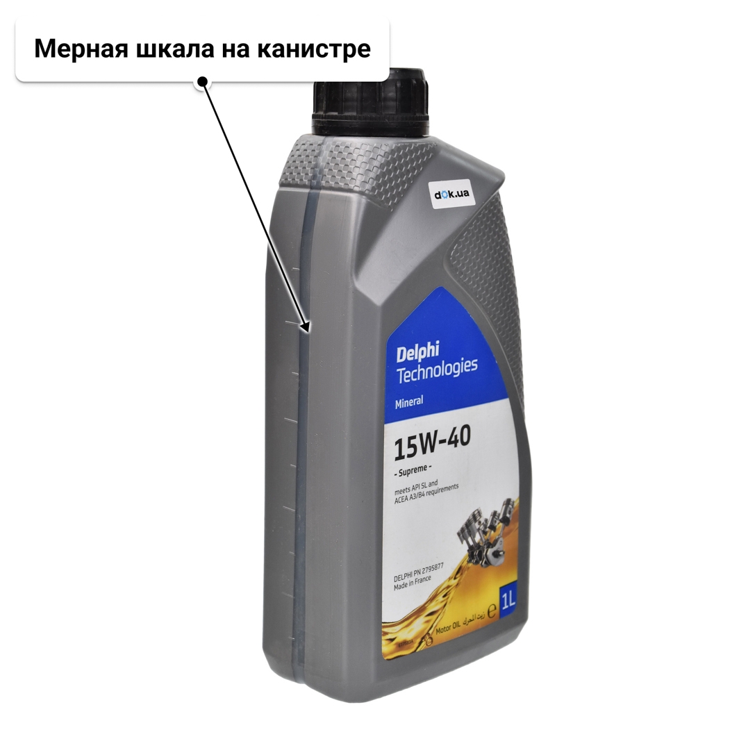 Масло Delphi Supreme 15W-40 1 л
