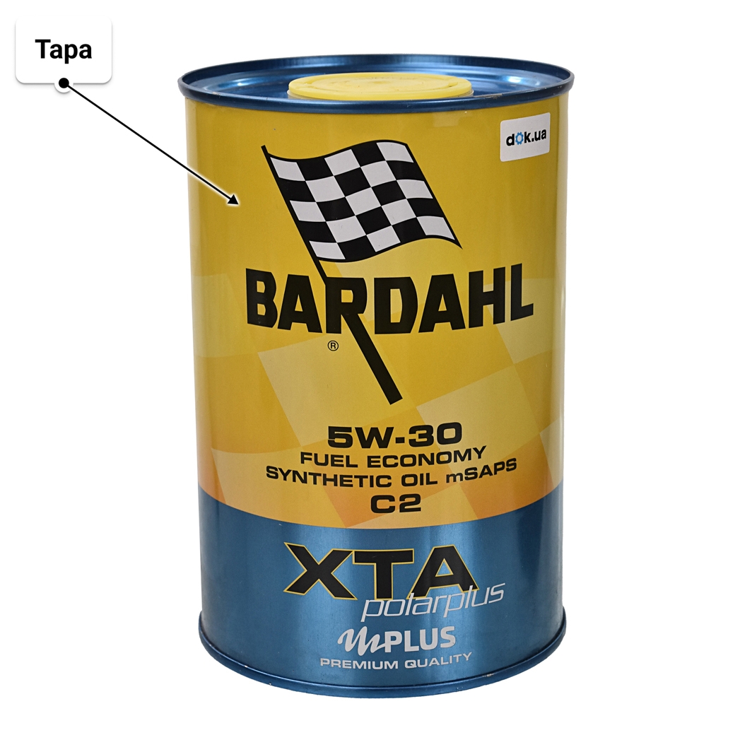 Олива Bardahl XTA Polarplus 5W-30 1 л