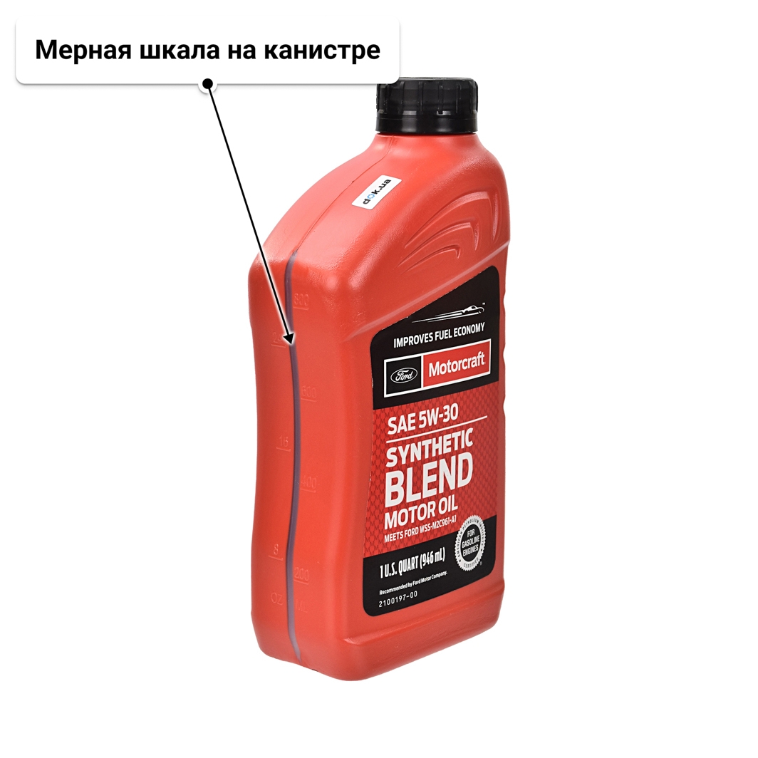 Масло Ford Motorcraft Synthetic Blend 5W-30 1 л