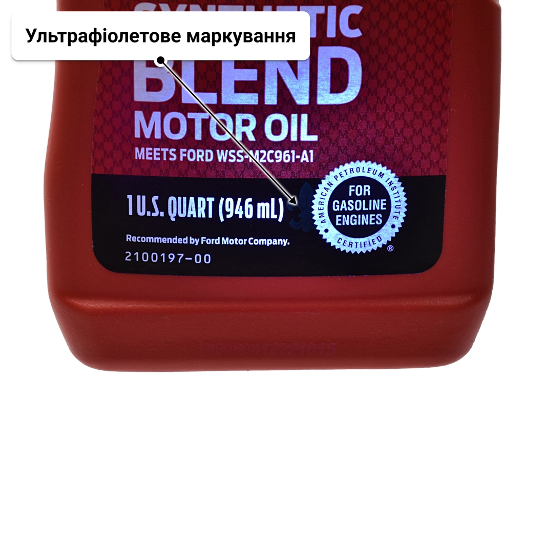 Олива Ford Motorcraft Synthetic Blend 5W-30 1 л