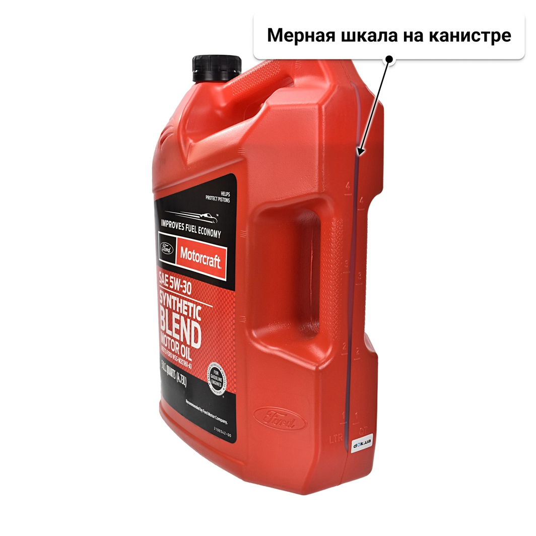 Ford Motorcraft Synthetic Blend 5W-30 (4,73 л) моторное масло 4,73 л