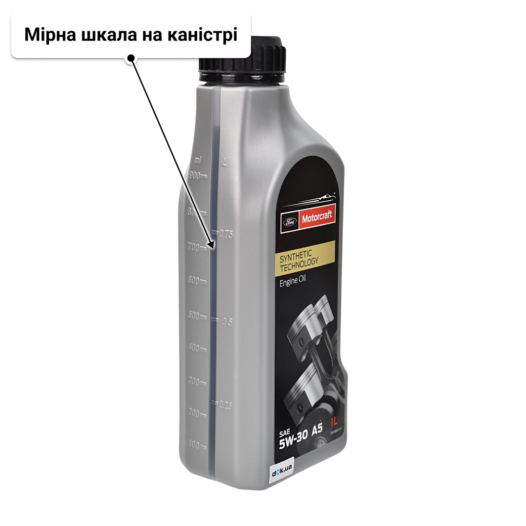 Ford Motorcraft A5 5W-30 (1 л) моторна олива 1 л
