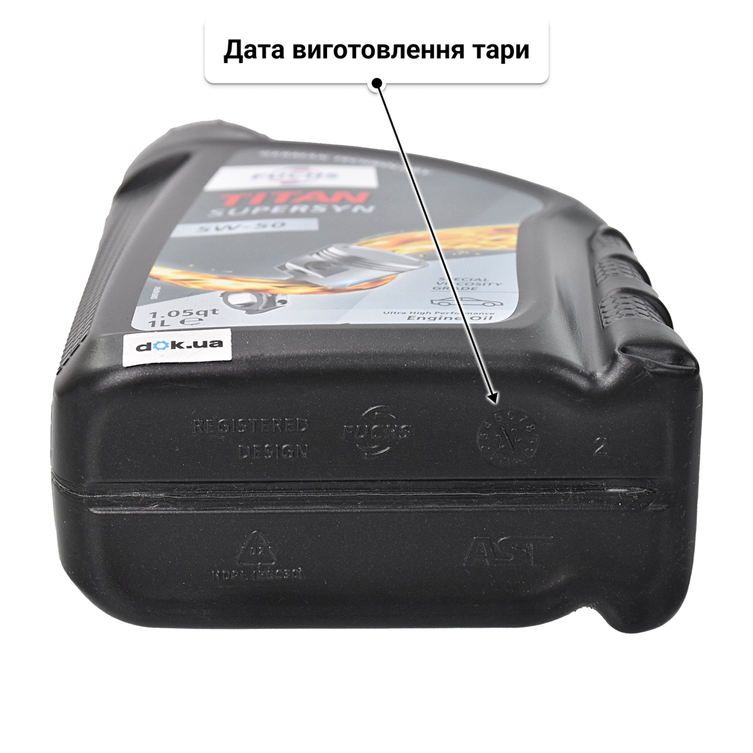 Олива Fuchs Titan Supersyn 5W-50 1 л