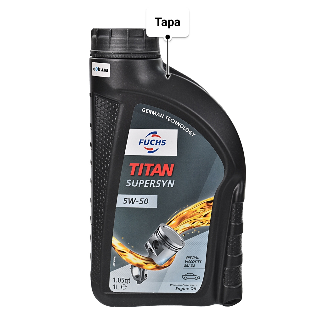 Олива Fuchs Titan Supersyn 5W-50 1 л