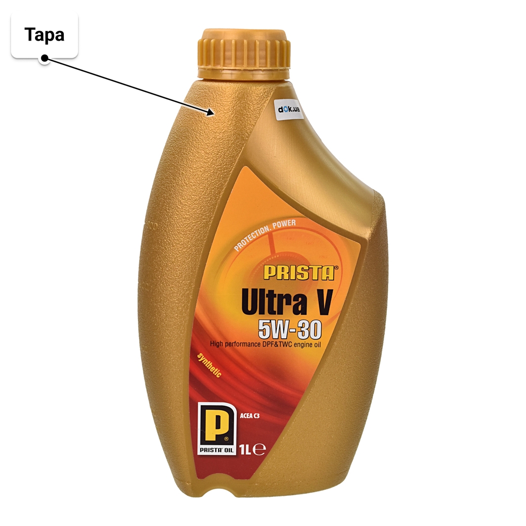 Prista Ultra V 5W-30 моторна олива 1 л