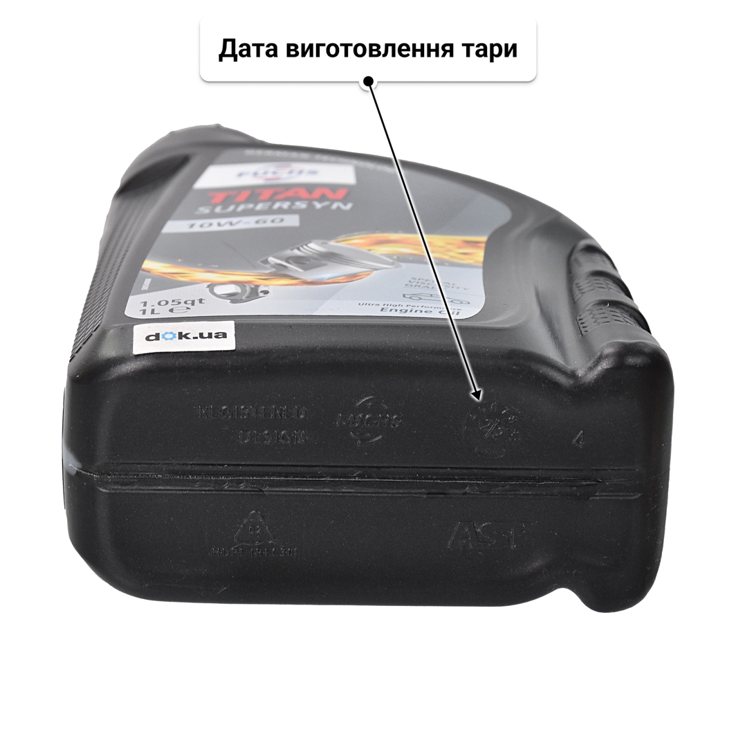 Олива Fuchs Titan Supersyn 10W-60 1 л