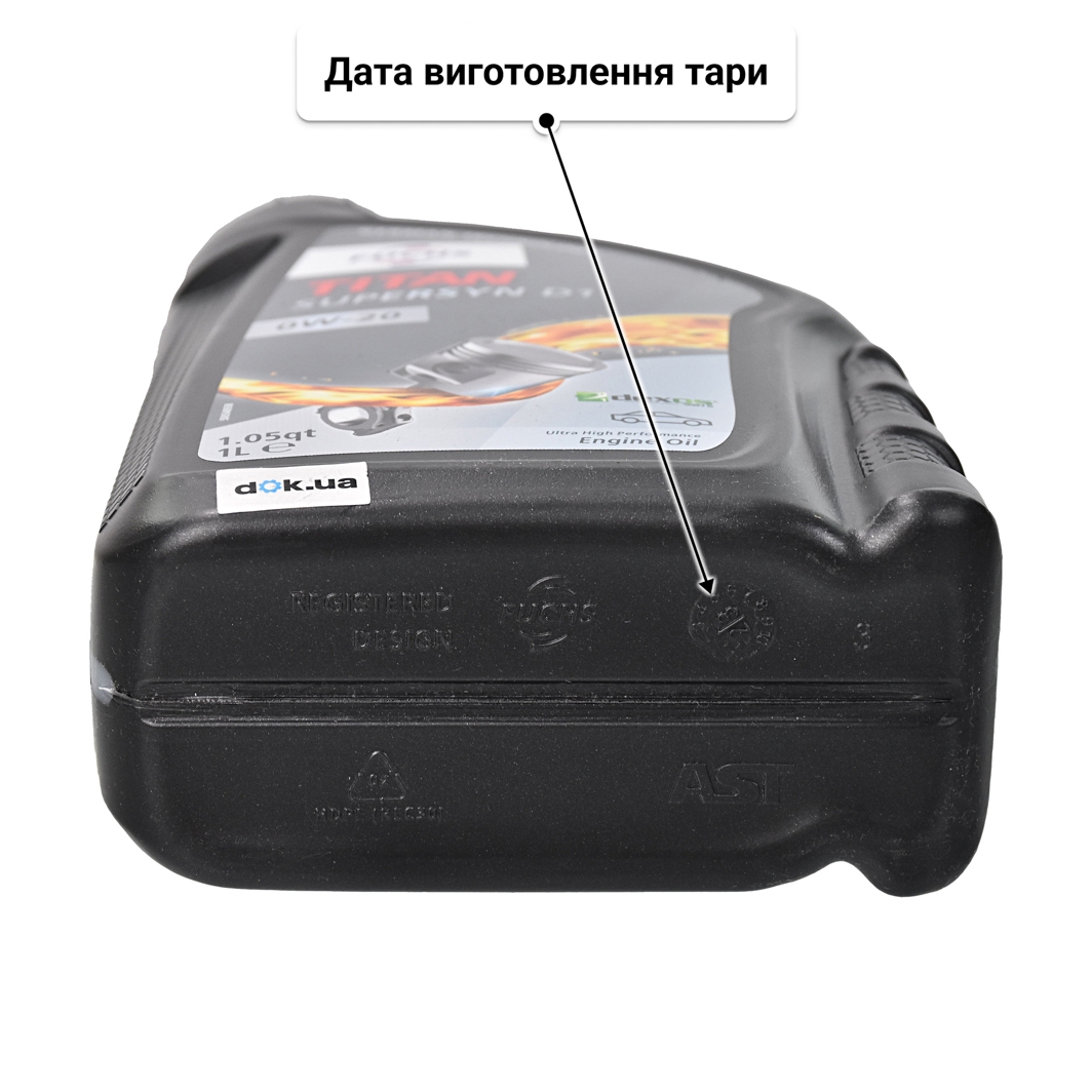 Олива Fuchs Titan Supersyn D1 0W-20 1 л