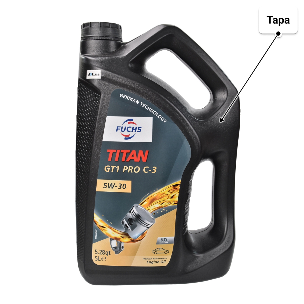 Олива Fuchs Titan Gt1 Pro C3 5W-30 5 л