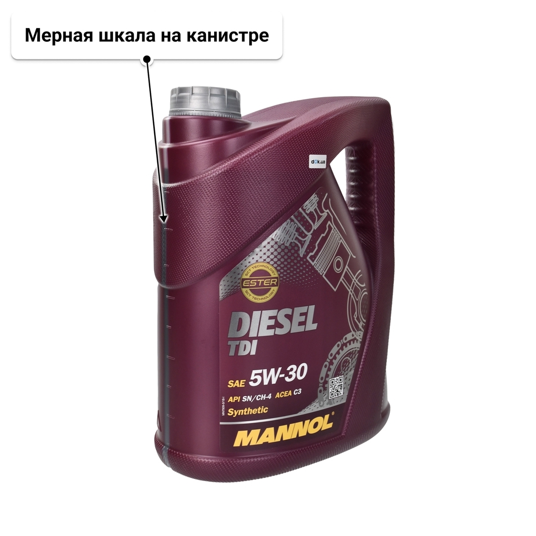 Масло Mannol Diesel TDI 5W-30 5 л