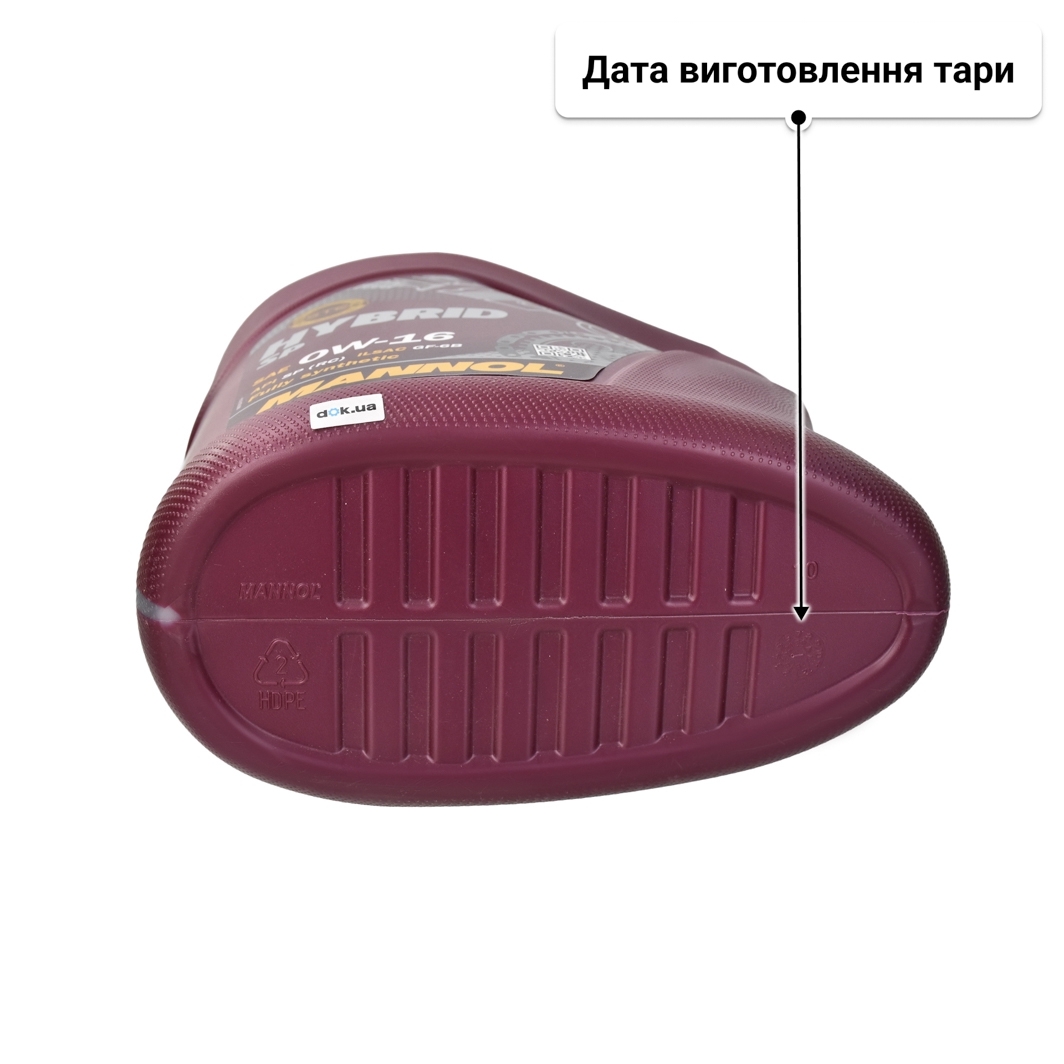 Олива Mannol Hybrid SP 0W-16 5 л