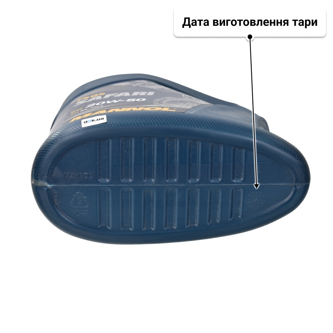 Олива Mannol Safari 20W-50 4 л