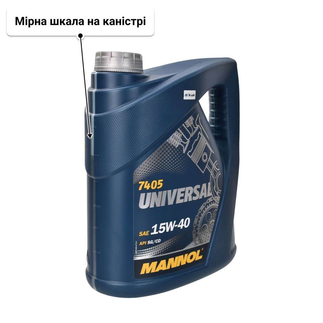 Олива Mannol Universal 15W-40 4 л