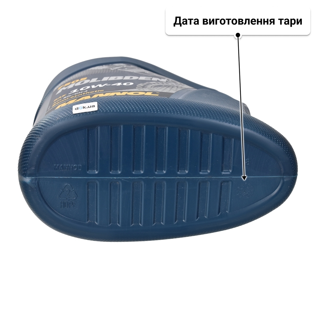 Олива Mannol Molibden 10W-40 5 л