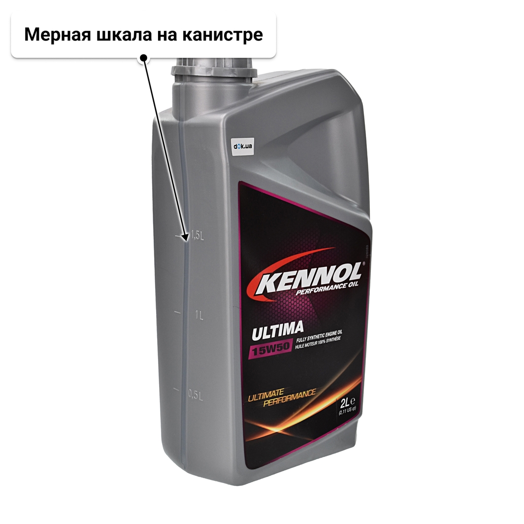 Масло Kennol Ultima 15W-50 2 л