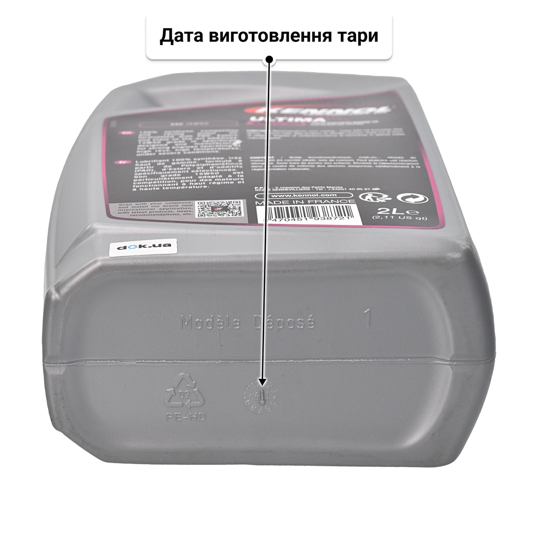 Олива Kennol Ultima 15W-50 2 л